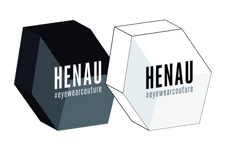 Henau eyewearcouture, logo